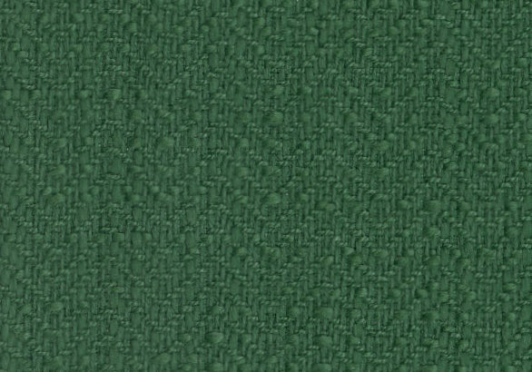 Slub Herringbone - Forest green