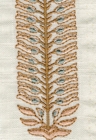 Jasmine Stripe - Terracotta Swatch