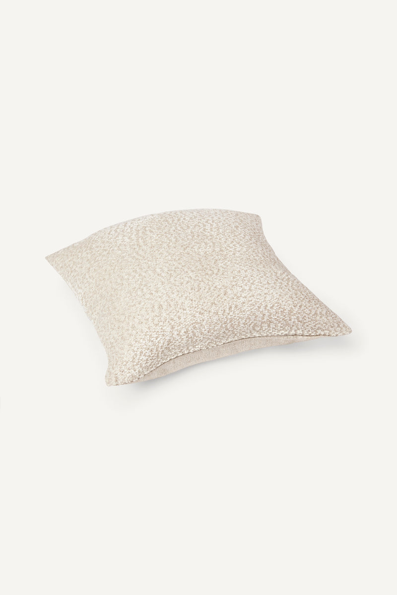 Sawan Jacquard Cushion Cover - Pearl White & Grey