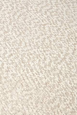 Sawan Jacquard Cushion Cover - Pearl White & Grey