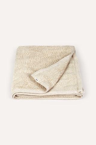 sawan throw in fresh beige