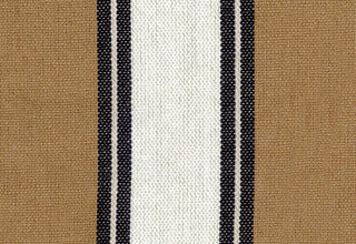 Jaipur Stripe - Walnut/Ivory Swatch