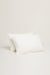 Percale Organic Cotton Pillowcases - Midwinter White