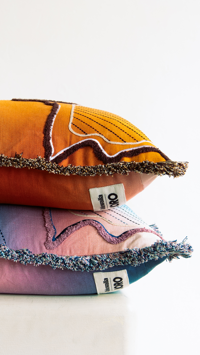 ombre cushion covers